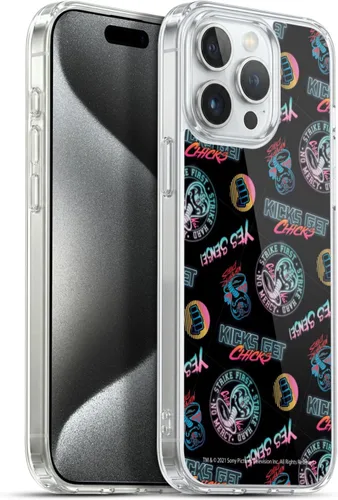 Vista 66 de Head Case Designs Funda de gel suave con licencia oficial de Cobra Kai Eagle Fang Logo Key Art compatible con Apple iPhone 7 Plus/iPhone 8 Plus
