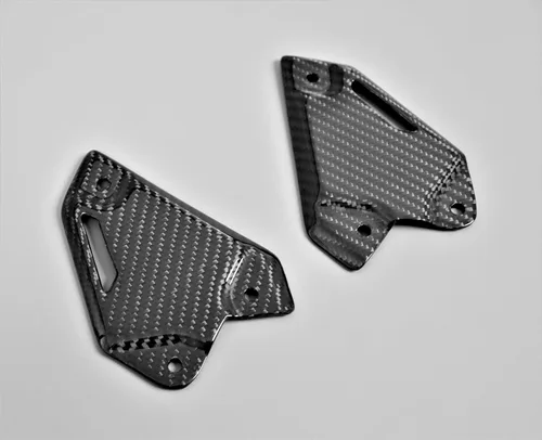 Vista 3 de Protectores de talón de fibra de carbono para Kawasaki Z900 2017-2023