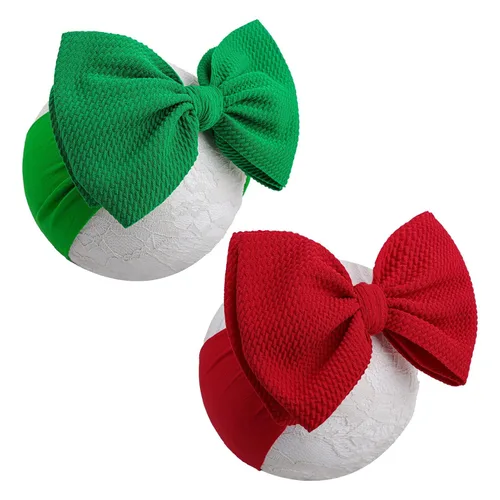 Vista 16 de YanJie Diademas para bebé, hechas a mano, de nailon, elásticas, con lazos para el pelo, para recién nacidos, niñas, niños pequeños y niños en negro