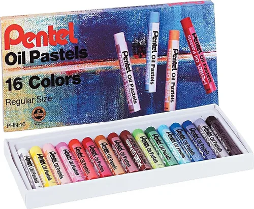 Vista 2 de Pasteles al óleo Pentel Arts , Variados