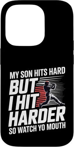 Vista 17 de My Son Hits Hard But I Hit Harder So Watch Yo Mouth - Case for iPhone 17