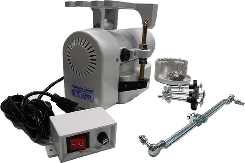 Vista 2 de Consew Servo motor de máquina de coser CSM550-1, 3450RPM, 110 voltios, bastante en funcionamiento