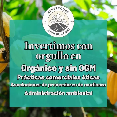 Vista 6 de Trocitos de cacao Navitas Naturals Organic