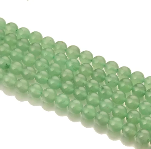 Vista 23 de 6mm Cuentas Redondas de Granate para Hacer Joyería DIY, Poder Curativo de Cristal, Piedras Preciosas Sueltas para Hacer Pulseras y Collares, Hilo