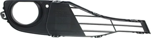 Vista 5 de Garage-Pro Moldura de luz antiniebla compatible con BMW 328i 2012-2015 y BMW 328i xDrive 2013-2015 negro texturizado, frente sedán/vagón, lado
