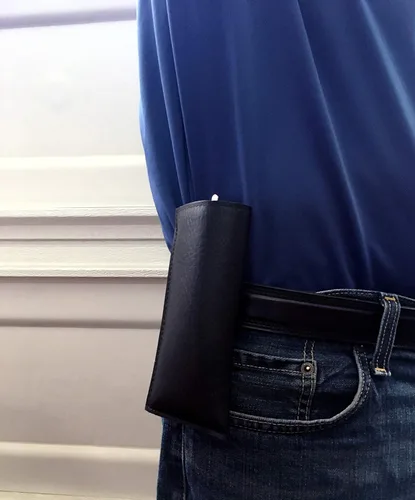 Vista 5 de Paquete de 2 fundas para gafas de sol y gafas de seguridad para hombres y mujeres