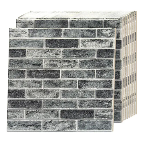 Vista 12 de Art3d - Juego de 5 paneles de pared de espuma, 29 pies cuadrados, azul