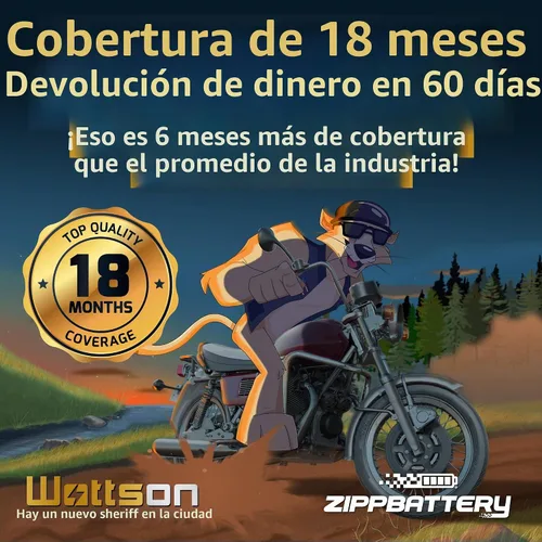 Vista 5 de ZIPPBATTERY YTX4B-BS 12V 40 CCA AGM – Batería de 2Ah libre de mantenimiento para scooter, mini ATV, bicicleta de bolsillo – Terminal de pestaña