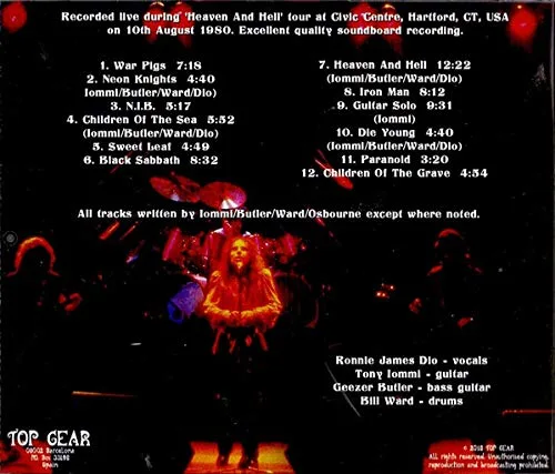 Vista 2 de Live In Hartford 1980