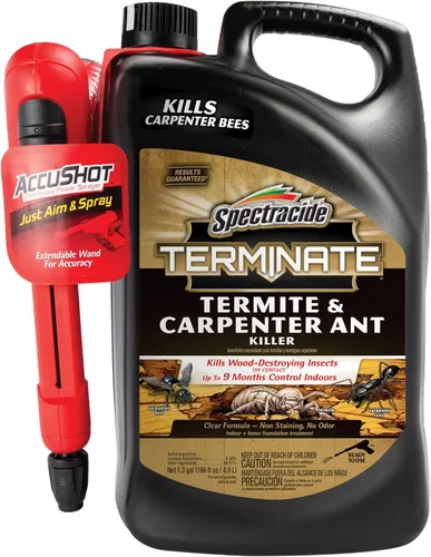 Vista 12 de Spectracide Terminate - Concentrado para matar termitas y hormigas carpinteras, mata termitas, hormigas y hormigas carpinteras, 946 mL
