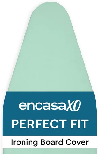 Vista 25 de Encasa XO Funda y Almohadilla para Tabla de Planchar 49"x18" - Cubierta de Fieltro de 4mm para Tabla de Planchar Ancha con Acolchado - Resistente al