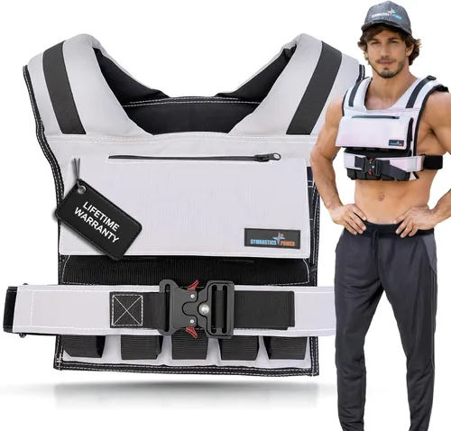Vista 15 de Weighted Vest Adjustable for Men and Women – Workout Weight Training Vest for Fitness, Running, Strength, Exercise & Cross Training
