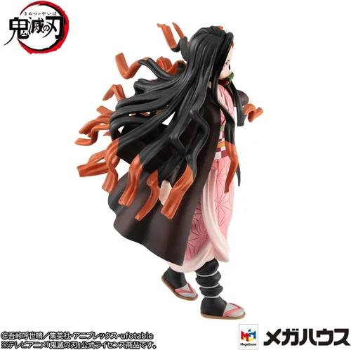 Vista 4 de MEGAHOUSE CORPORACIÓN GALS SER Demon Slayer KIMETSU NEZUKO KAMADO PVC FIG