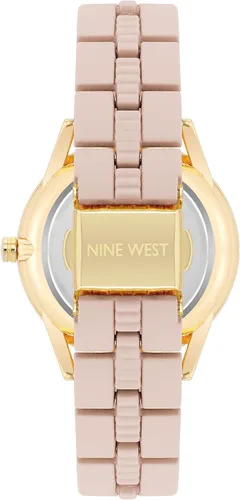 Vista 3 de Nine West Reloj de pulsera de goma para mujer