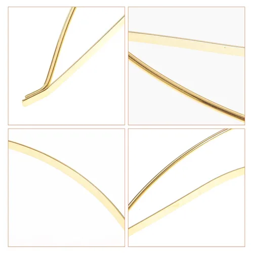 Vista 6 de FOMIYES Tocado dorado para boda de ángel, accesorios de material metálico para mujer