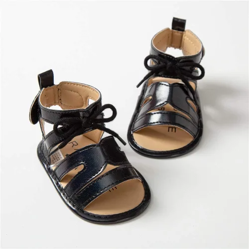 Vista 4 de Sandalias para bebés y niñas con vestido de princesa para primeros pasos
