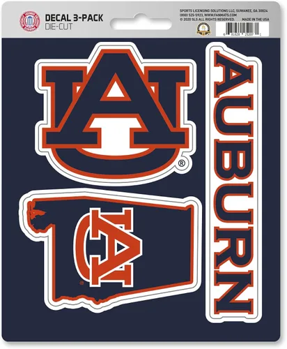 Vista 23 de FANMATS NCAA Unisex NCAA 3 Piece Decal Set