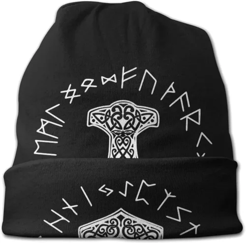 Vista 2 de Fuevdvrri Beanie Men Women Unisex Skull Winter Hats Cap Custom