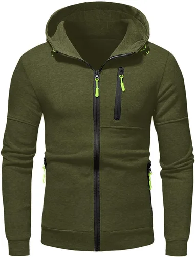 Vista 4 de Camisas de pesca con capucha para hombre, manga larga, holgadas, de algodón, con estampado gráfico, atlético, elástico