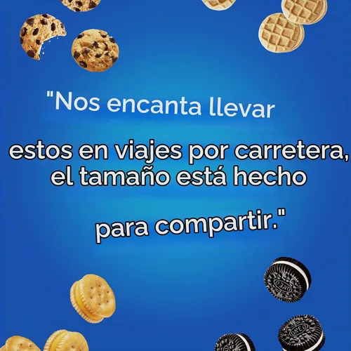 Vista 11 de Mini galletas OREO, mini galletas CHIPS AHOY!, Nutter Butter Bites y RITZ Bits galletas de queso, paquete surtido, 15 bolsas grandes