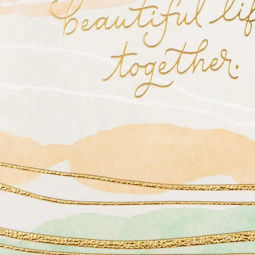 Vista 5 de Hallmark, Tarjeta de boda "Beautiful Life Together