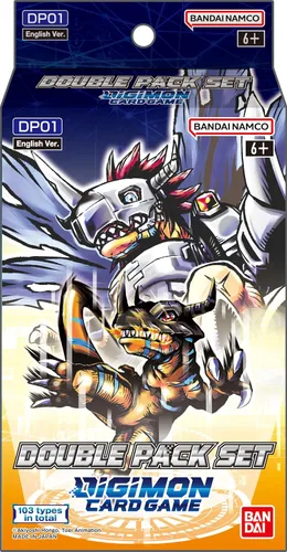 Vista 2 de Digimon Juego de cartas: juego de doble paquete