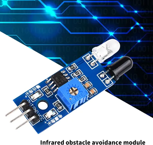 Vista 3 de Infrare Obstacle Avoidance Sensors Module Detection Sensors for Robotics &Automation Project 2-30cm Detection Ranges