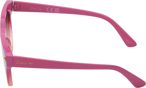 Vista 24 de Circus NY by Sam Edelman Gafas de sol redondas estilo ojo de gato CC610 para mujer