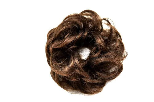 Vista 14 de Extensiones de cabello sintético para mujeres y niñas (1# negro azabache)