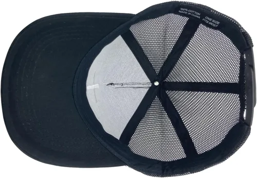 Vista 5 de NVJUI JUFOPL Gorra de camionero bordada con cruz cristiana, regalos religiosos para hombres y mujeres, color negro, Negro