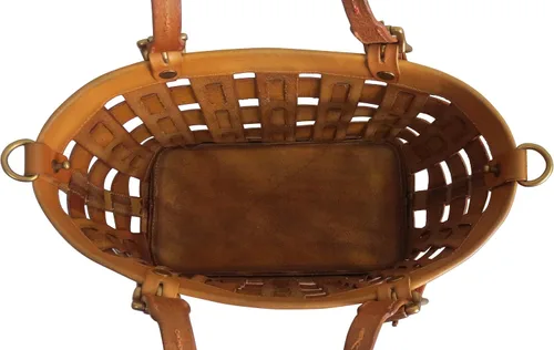 Vista 7 de Amerileather Bolso de cuero para mujer, bolso de hombro