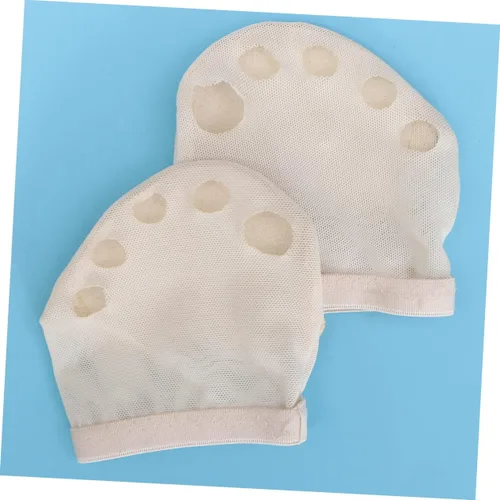 Vista 3 de Healvian 1 Pair Jazz Shoes Ballet Foot Thongs Pad Paws Dance Shoes Dance Socks Metatarsal Pads Half of Womens High Heel Shoes Ballet Toe Protector