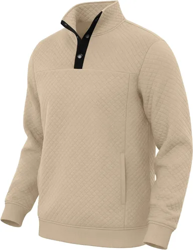 Vista 10 de Sudadera acolchada para hombre 2025, casual, elegante, chaqueta bomber versátil S-2XL