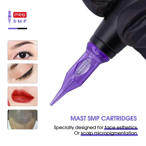 Vista 7 de Kit de bolígrafo de tatuaje Mast Tour, fuente de alimentación inalámbrica para tatuaje, kit de ametralladora de tatuaje, 20 agujas de tatuaje