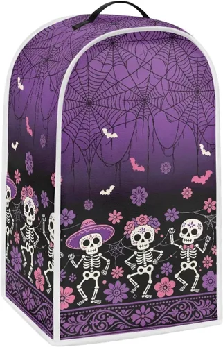 Vista 16 de Cubierta antipolvo para licuadora con estampado de girasol, funda para batidora de pie o cafetera, poliéster antihuellas dactilares, a prueba