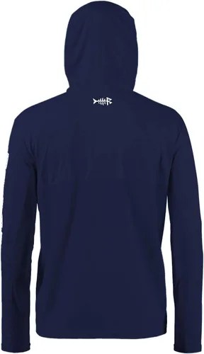 Vista 2 de BASSDASH UPF 50+ - Sudadera con capucha para hombre, protección solar UV, manga larga, rendimiento