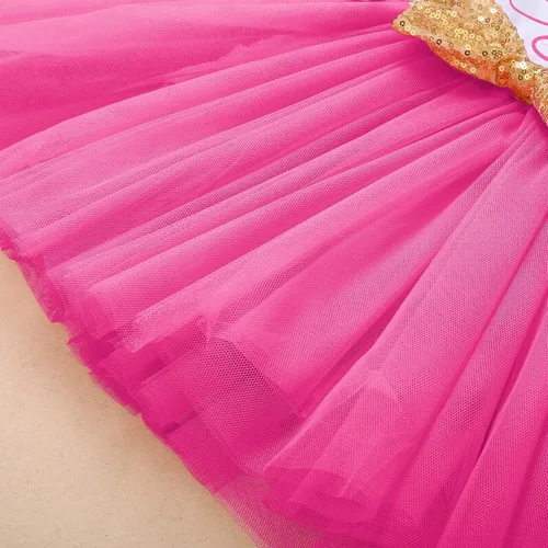 Vista 5 de Traje de ratón para niña, 1, 2, 3 cumpleaños, vestido de ratón, falda tutú de lunares, ropa de manga larga para sesión de fotos