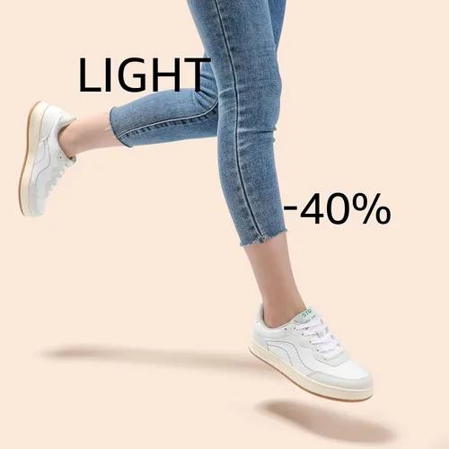 Vista 6 de STQ Zapatos de lona para mujer, con cordones, antideslizantes, cómodos, para caminar