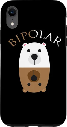 Vista 8 de iPhone 15 Bipolar Bonita funda de regalo de oso polar para trastorno mental