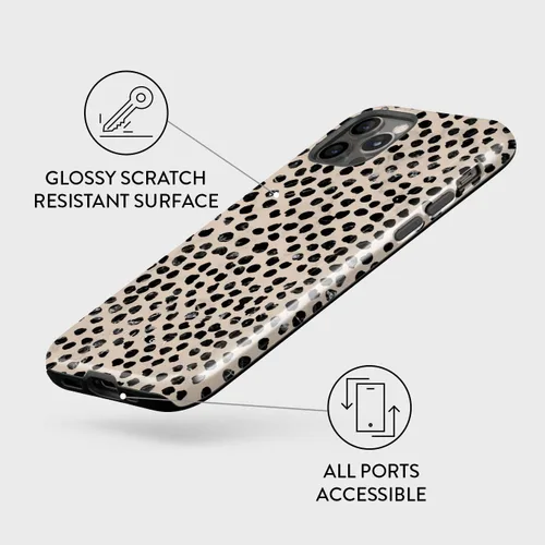 Vista 4 de BURGA Funda de teléfono para iPhone 12 Pro Max, bonita, moderna, estética, con patrón, protección rígida, se adapta a Apple iPhone 12 Pro Max