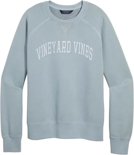 Vista 7 de Vineyard Vines, Mujeres, Sudadera Gráfica de Cuello Redondo de Franela Palm Beach