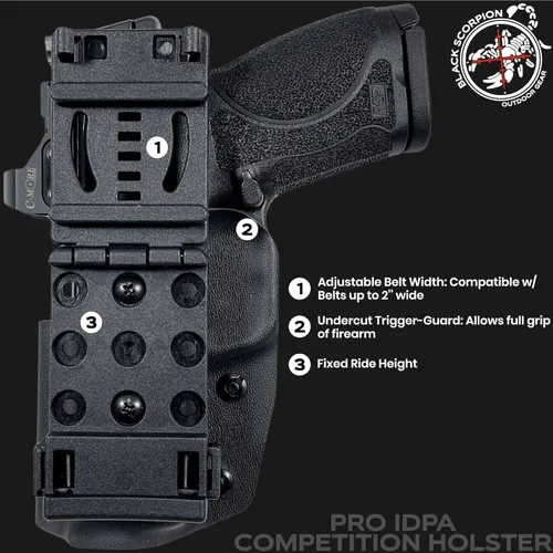 Vista 6 de Pro IDPA - Funda de competición para Canik Rival-S