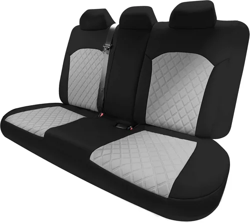 Vista 13 de FH Group Fundas de asiento de automóvil de ajuste personalizado específicamente hechas para Kia Forte 2019-2022, fundas de asiento de automóvil