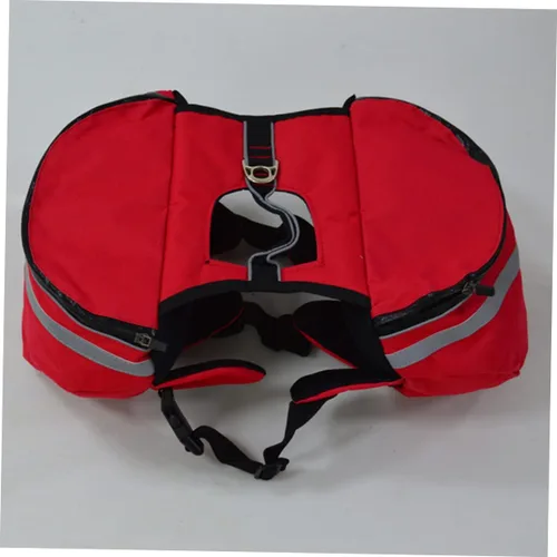 Vista 3 de ABOOFAN Mochila deportiva para mascotas, perros y cachorros, mochila Oxford para acampar, mochila transpirable para senderismo, viajes, actividades