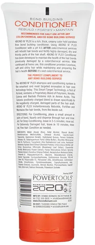 Vista 2 de POWERTOOLS 4BOND Acondicionador de construcción Bond Restaura el cabello dañado Contiene polímeros avanzados, queratina, baobab y proteínas