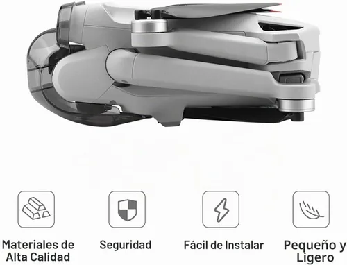 Vista 7 de Cubierta protectora de cardán para DJI Mini 3 Pro cubierta de lente a prueba de polvo compatible con DJI Mini 3 Pro RC Drone Accesorios pieza