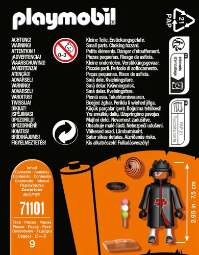 Vista 5 de Playmobil Naruto Tobi
