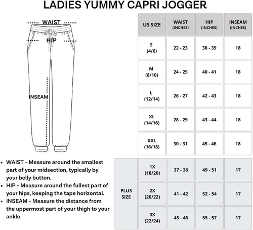 Vista 6 de Paquete de 3 pantalones capri suaves y sedosos para mujer, con puños, atléticos, cómodos, casuales, con bolsillos (disponible en tallas extragrandes)