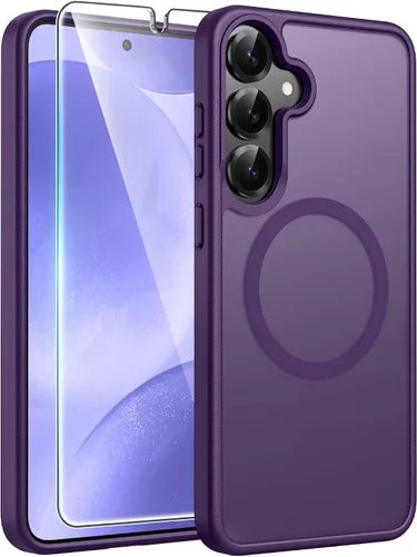 Vista 201 de FNTCASE - Funda para iPhone 16 Pro: magnética, mate, translúcida, de grado militar, protectora contra caídas, resistente, fina, duradera y a prueba