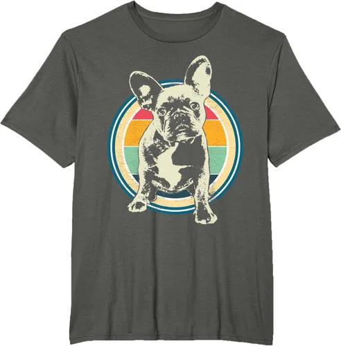 Vista 4 de Camiseta de raza de perro francesa Bulldog Frenchie, Negro, S